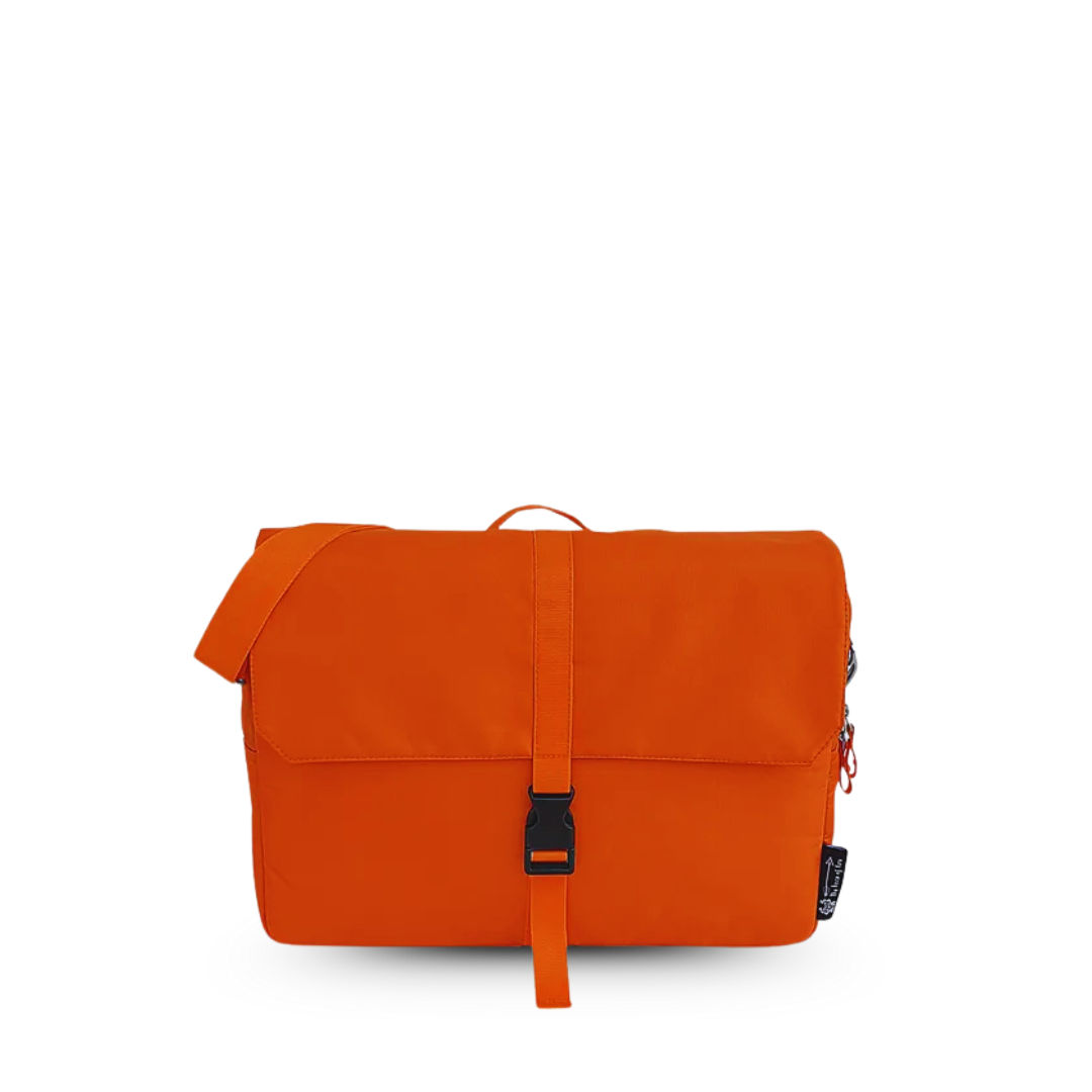 Orange Unisex Laptop Messenger Bag for Everyday Use 011